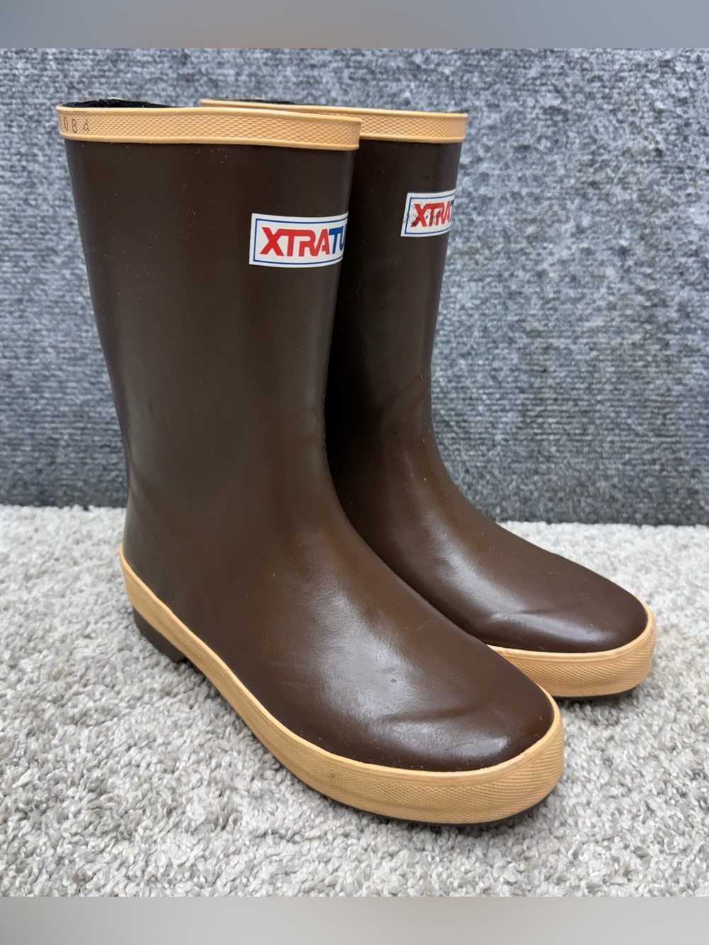 Xtratuf Big Kids 8” Legacy Boots Slip Resistant Shoes Waterproof Pull On Size 3